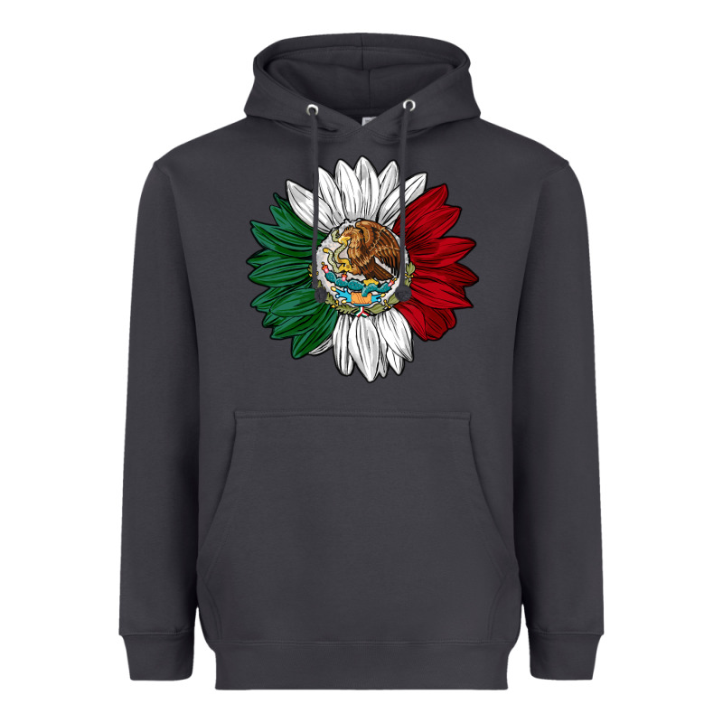 Mexico Sunflower Heavyweight Hoodie by AdoDesignShop | Teevron
