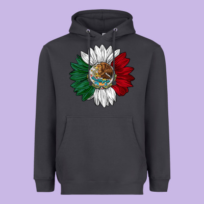 Mexico Sunflower Heavyweight Hoodie Designed By Adodesignshop