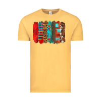 Vintage Mustard mexican brushstroke Vintage Tee - Zillion Design Studio