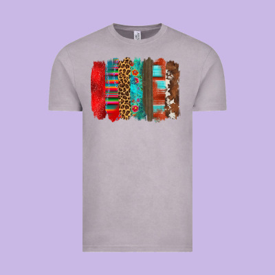 Mexican Brushstroke Vintage Tee Designed By Zillion Design Studio