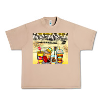 Burro bus driver coffee cups Urban Heavy Tee - Zillion Design Studio