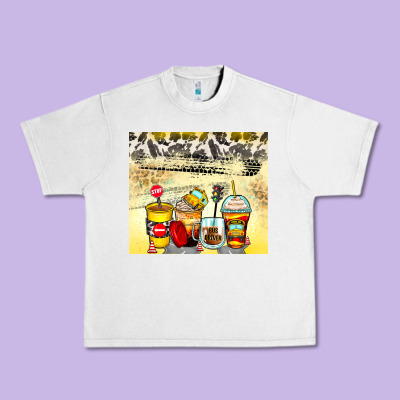 Urban Heavy Tee bus driver coffee cups