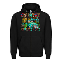 Black country roads take me home Zipper Hoodie - AdoDesignShop