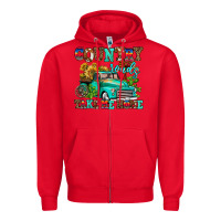 Red country roads take me home Zipper Hoodie - AdoDesignShop