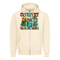 Country Roads Take Me Home Zipper Hoodie | Teevron