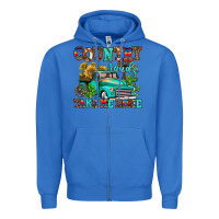 True Royal country roads take me home Zipper Hoodie - AdoDesignShop