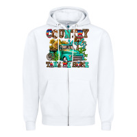 White country roads take me home Zipper Hoodie - AdoDesignShop