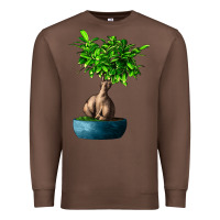 Chestnut Ficus Ginsenge Premium Sweatshirt - LillyAllenDesigns