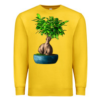 Lemon Ficus Ginsenge Premium Sweatshirt - LillyAllenDesigns