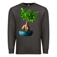 Smoke Ficus Ginsenge Premium Sweatshirt - LillyAllenDesigns