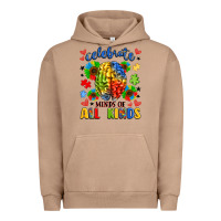 Pigment Burro celebrate neurodiversity Urban Hoodie - LillyAllenDesigns