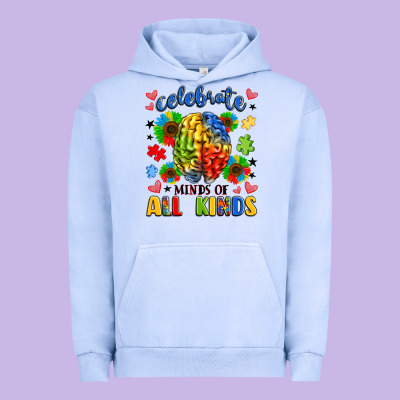 Celebrate Neurodiversity Urban Hoodie Designed By Lillyallendesigns