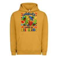 Pigment Peanut Butter celebrate neurodiversity Urban Hoodie - LillyAllenDesigns