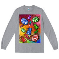 Heather Grey candies  air freshener Long Sleeve Tee - AdoDesignShop