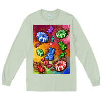 Matcha candies  air freshener Long Sleeve Tee - AdoDesignShop