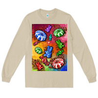 Mushroom candies  air freshener Long Sleeve Tee - AdoDesignShop