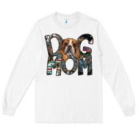 White dog mom Long Sleeve Tee - SublimationCraftShop