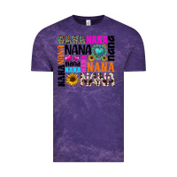 Cloud Purple nana gemstone sunflower Vintage Tee - texasbilliewilder