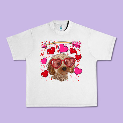 Urban Heavy Tee valentine's day cockapoo