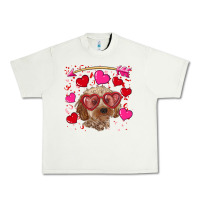 Pistachio valentine's day cockapoo Urban Heavy Tee - RanaPortraitStore
