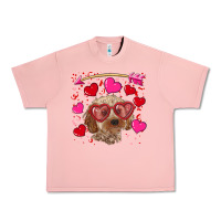Salmon valentine's day cockapoo Urban Heavy Tee - RanaPortraitStore
