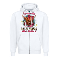 White apparently i have an attitude who knew Zipper Hoodie - JahusDesignShop