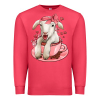 Cardinal valentines day lamb Premium Sweatshirt - Jasminsmagicworld