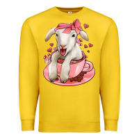 Lemon valentines day lamb Premium Sweatshirt - Jasminsmagicworld