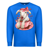 True Royal valentines day lamb Premium Sweatshirt - Jasminsmagicworld
