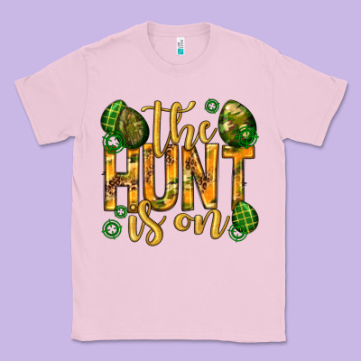 The Hunt Is On Easter Classic Tee Designed By Neo Western