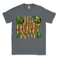 Charcoal Heather The hunt is on Easter Classic Tee - Neo Western