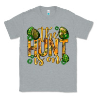 Heather Grey The hunt is on Easter Classic Tee - Neo Western