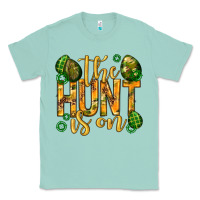 Seafoam The hunt is on Easter Classic Tee - Neo Western