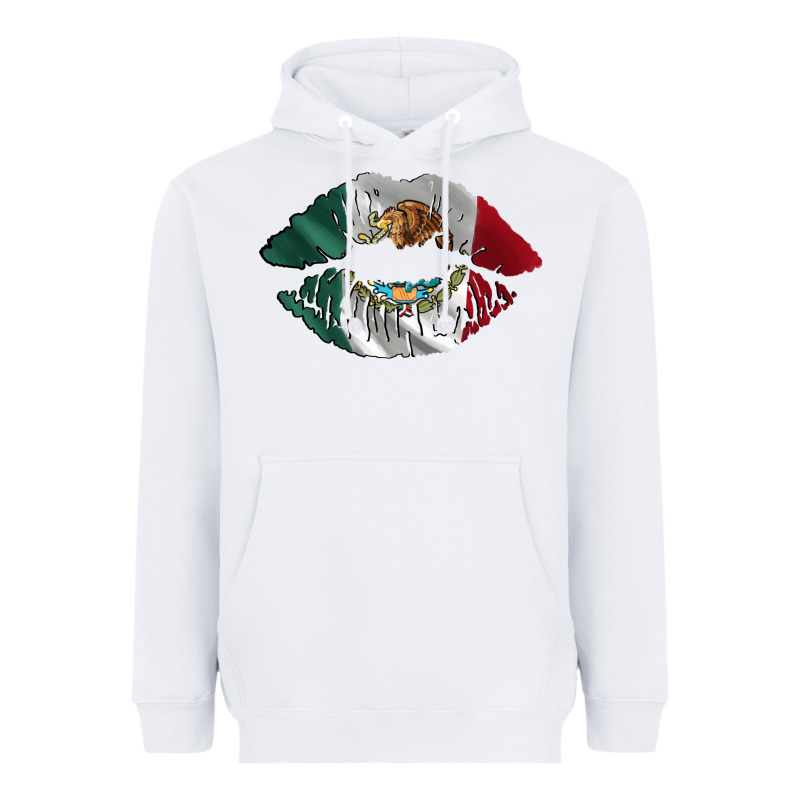 Mexico Lips Heavyweight Hoodie by AdoDesignShop | Teevron