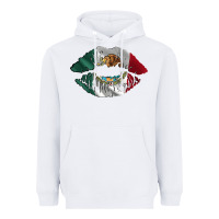White mexico lips Heavyweight Hoodie - AdoDesignShop