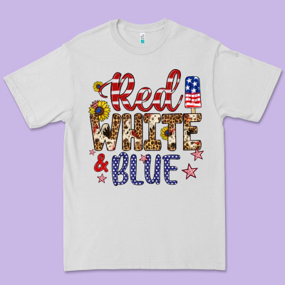 Red White And Blue Premium Tee Designed By Artiststas