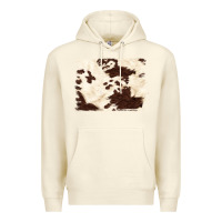 Sandshell brown cowhide background Premium Hoodie - NancyCooperArtShop