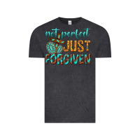 Vintage Black not perfect just forgiven Vintage Tee - texasbilliewilder