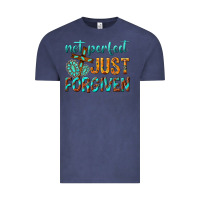 Vintage Denim not perfect just forgiven Vintage Tee - texasbilliewilder