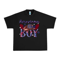 Black American boy with cowboy Urban Heavy Tee - texasbilliewilder