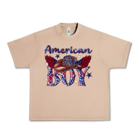 Burro American boy with cowboy Urban Heavy Tee - texasbilliewilder
