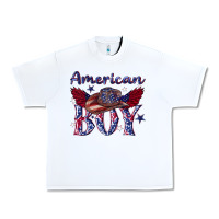 White American boy with cowboy Urban Heavy Tee - texasbilliewilder