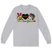 Moon Dust peace love juneteenth 1865 Long Sleeve Tee - HRA Design Shop