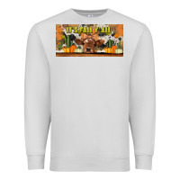 Dove Grey it's fall y'all cow Premium Sweatshirt - Jasminsmagicworld