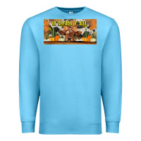 Ocean Blue it's fall y'all cow Premium Sweatshirt - Jasminsmagicworld