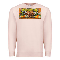 Pale Pink it's fall y'all cow Premium Sweatshirt - Jasminsmagicworld