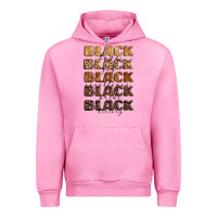 Fuchsia Pink typography variations in animal and glitter textur Urban Hoodie - LillyAllenDesigns