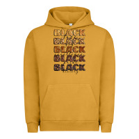 Typography Variations In Animal And Glitter Textur Urban Hoodie | Teevron