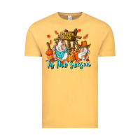 Vintage Mustard Tis The Season Vintage Tee - RanaPortraitStore