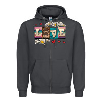 Smoke love dog Zipper Hoodie - AdoDesignShop